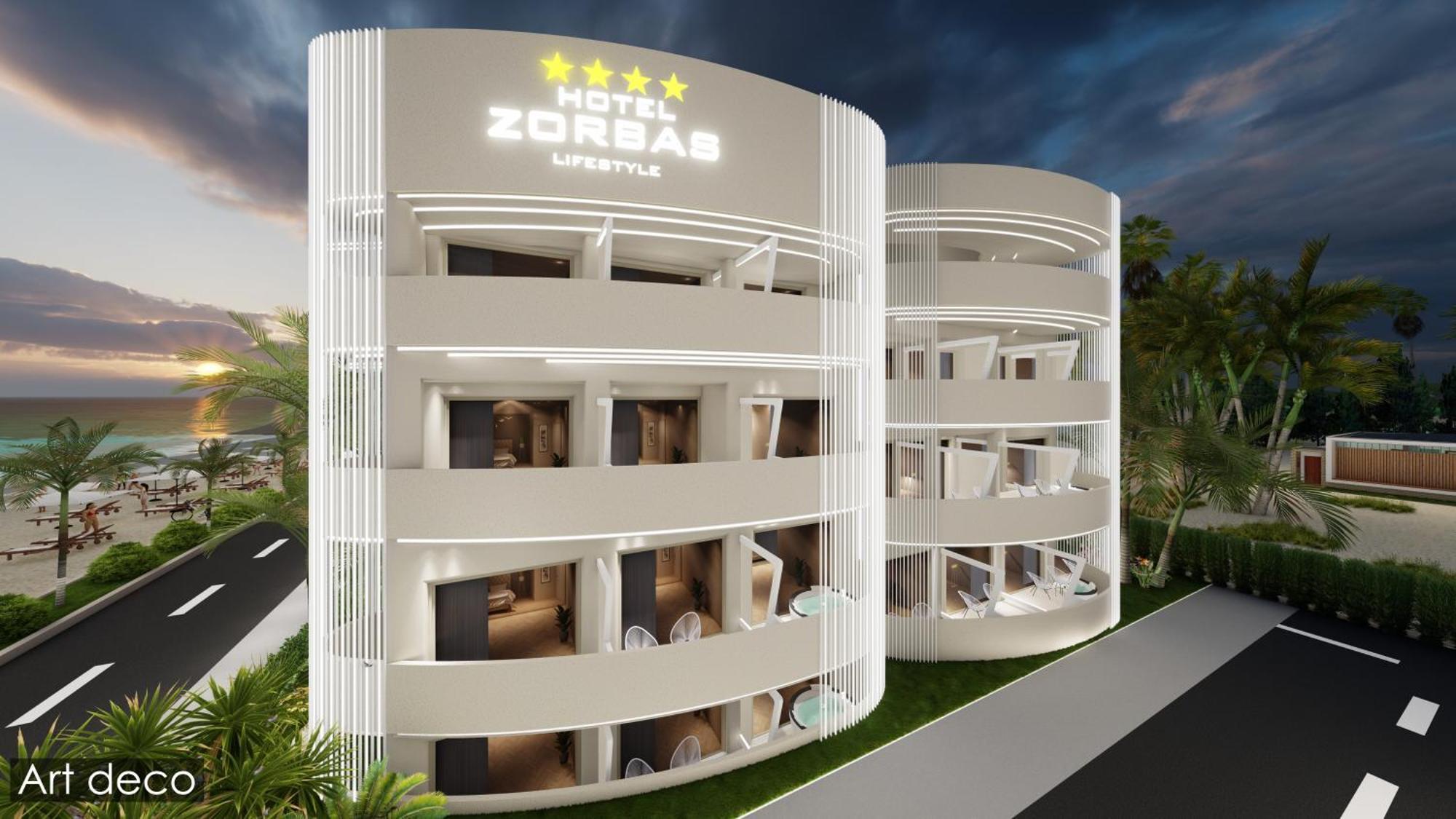Zorbas Lifestyle Hotel Georgioupoli Exterior foto