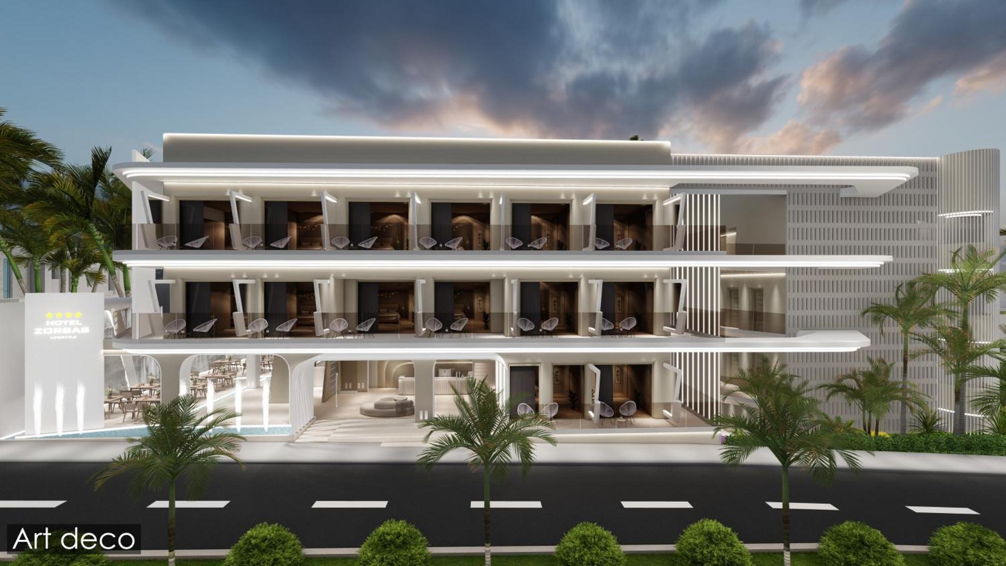 Zorbas Lifestyle Hotel Georgioupoli Exterior foto